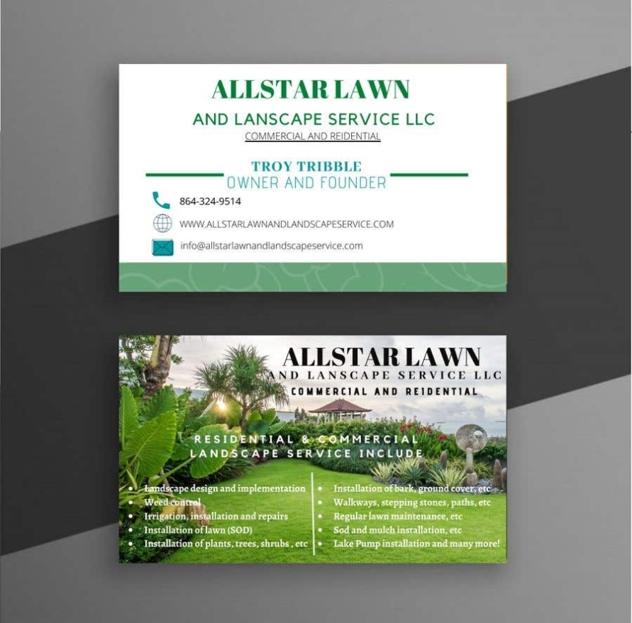 Lawn Services Business Cards / Business Cards Lawn And Garden - Lawn With Lawn Care Business Cards Templates Free