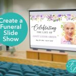 Lilac Funeral Slideshow Template Funeral Powerpoint | Etsy Intended For Funeral Powerpoint Templates