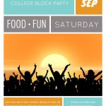 Local College Block Party Flyer Template | Mycreativeshop with Block Party Flyer Template Free