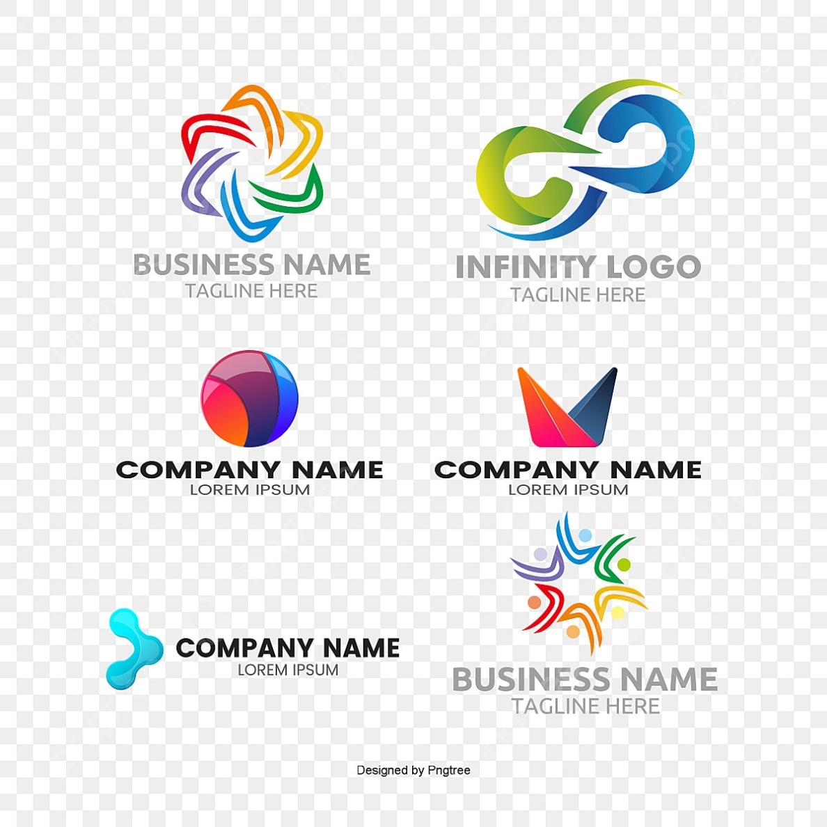 Logo Logo Design Vector Round Free Logo Design Template, Mark, Logo Design Material, Geometry Throughout Business Logo Templates Free Download