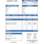Medical Invoice Template - Medical Invoices | Nutemplates for Image Of Invoice Template