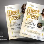 Meet & Greet Flyer Templates By Kinzishots | Graphicriver With Regard To Meet And Greet Flyers Templates