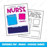 Meet The Nurse Flyer Bonus Sign In Sheet Google Slides | Etsy With Nurses Week Flyer Templates