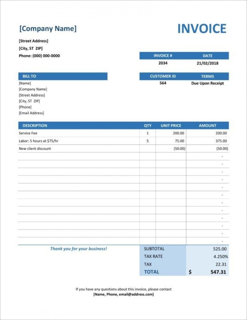 Microsoft Word 2007 Invoice Template Download ~ Addictionary With Regard To Web Design Invoice Template Word
