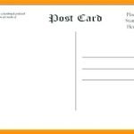 Microsoft Word 4 X 6 Postcard Template 2 Regarding 4X6 Note Card Template Word