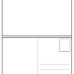 Microsoft Word 4 X 6 Postcard Template 2 With 4X6 Note Card Template