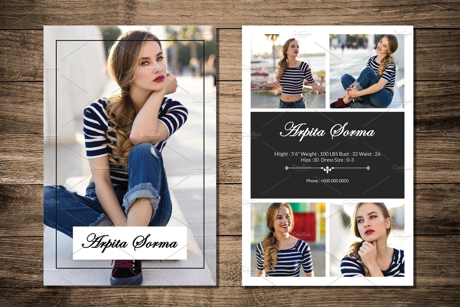 Model Comp Card Template - Sistec Throughout Comp Card Template Download