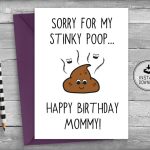 Mom Birthday Card Mother Birthday Card Birthday Card Mom For Mom Birthday Card Template