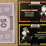 Monopoly Chance Cards Template Inside Monopoly Chance Cards Template