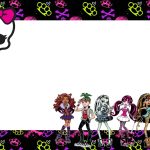 Monster High: Free Printable Party Invitations. | Oh My Fiesta! In English in Monster High Birthday Card Template