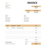 Monthly Rent Invoice Template – Invoice Template With Regard To Monthly Rent Invoice Template