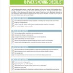 Moving Checklist Template - 20+ Word, Excel, Pdf Documents Download! | Free &amp; Premium Templates inside Business Relocation Plan Template