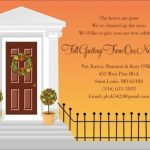 Moving House Invitations Inside Free Moving House Cards Templates