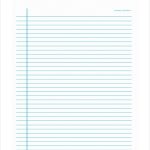 Ms Word Lined Paper Template | Doctemplates Within Microsoft Word Lined Paper Template