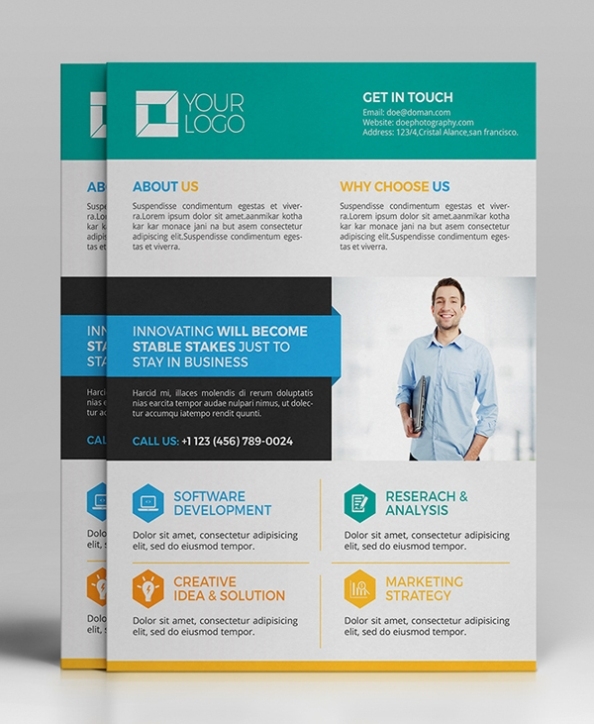 New Creative Business Flyer Templates | Graphics Design | Graphic Within New Business Flyer Template Free