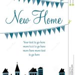 New Home Card Stock Vector. Illustration Of Relocation – 33224982 For Moving Home Cards Template