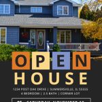 New Listing Open House Flyer Template | Mycreativeshop In Free Open House Flyer Template
