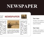Newspaper Template 3 Powerpoint Slide Presentation Sample | Template With Regard To Newspaper Template For Powerpoint