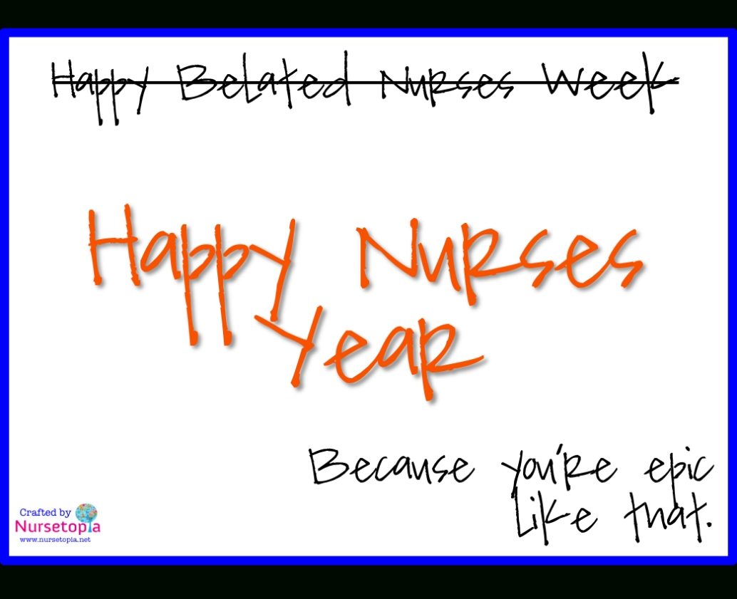 Nurses Week 2016 Cards Free Printable | Free Printable Inside Nurses Week Flyer Templates