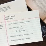 Old-School Library Catalog Card, Index Card, Retro Book Invitation For Wedding Or Party - Sample throughout Library Catalog Card Template