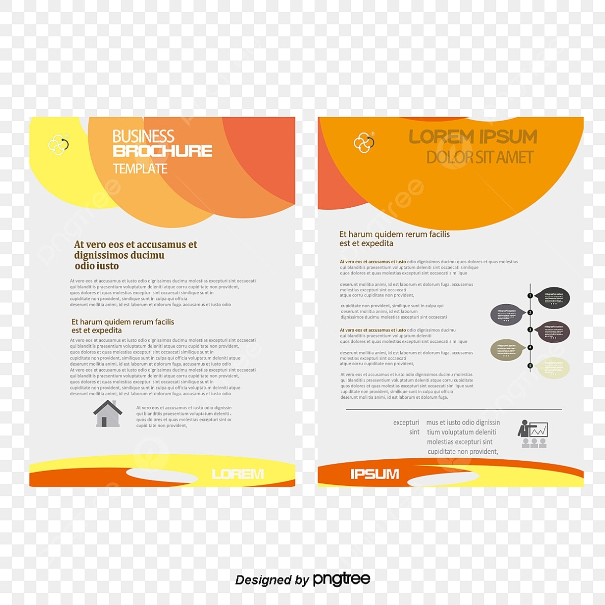 One Page Business Brochure Template – Free Premium Vector Download Within 1 Page Flyer Template