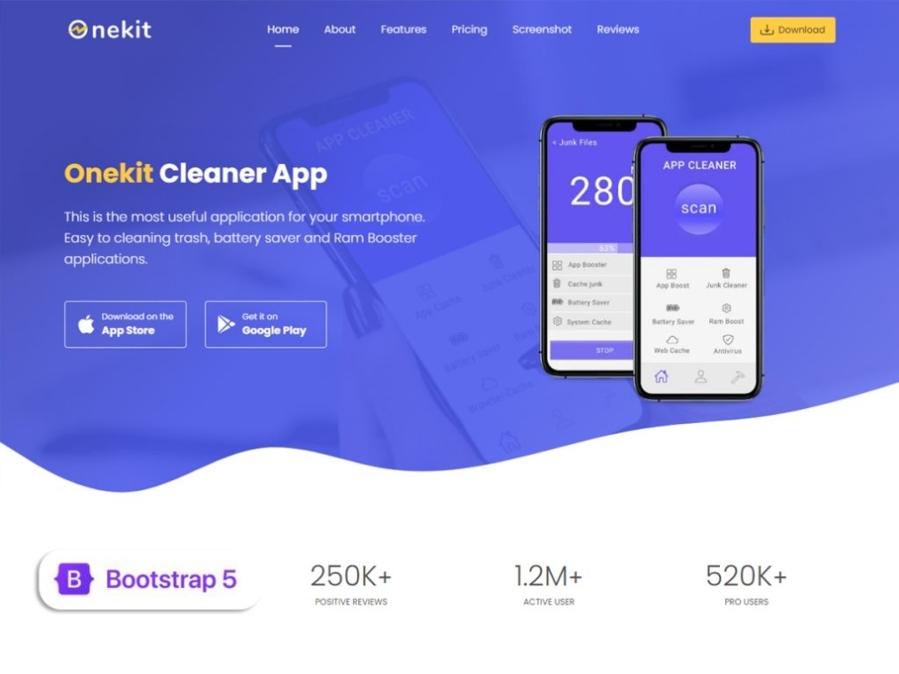 Onekit – Bootstrap 5 Template – Bootnews Inside Bootstrap Templates For Business