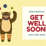 Page 2 - Free, Printable, Editable Get Well Soon Card Templates | Canva pertaining to Get Well Soon Card Template