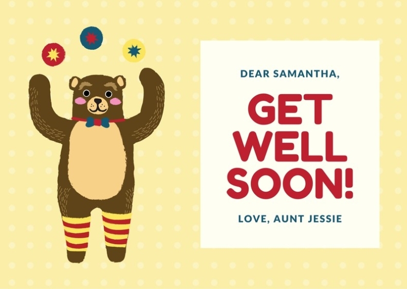 Page 2 - Free, Printable, Editable Get Well Soon Card Templates | Canva Pertaining To Get Well Soon Card Template