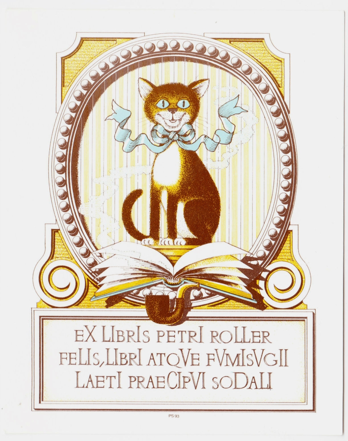Papergreat: Bookplate Junkie Shares Some Bookplates With Papergreat Inside Bookplate Templates For Word