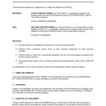 Partnership Agreement Template | By Business In A Box™ Pertaining To How To Make A Business Contract Template