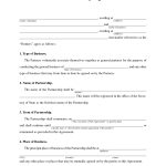 Partnership Contract Template – Free Printable Documents Throughout Business Contract Template For Partnership