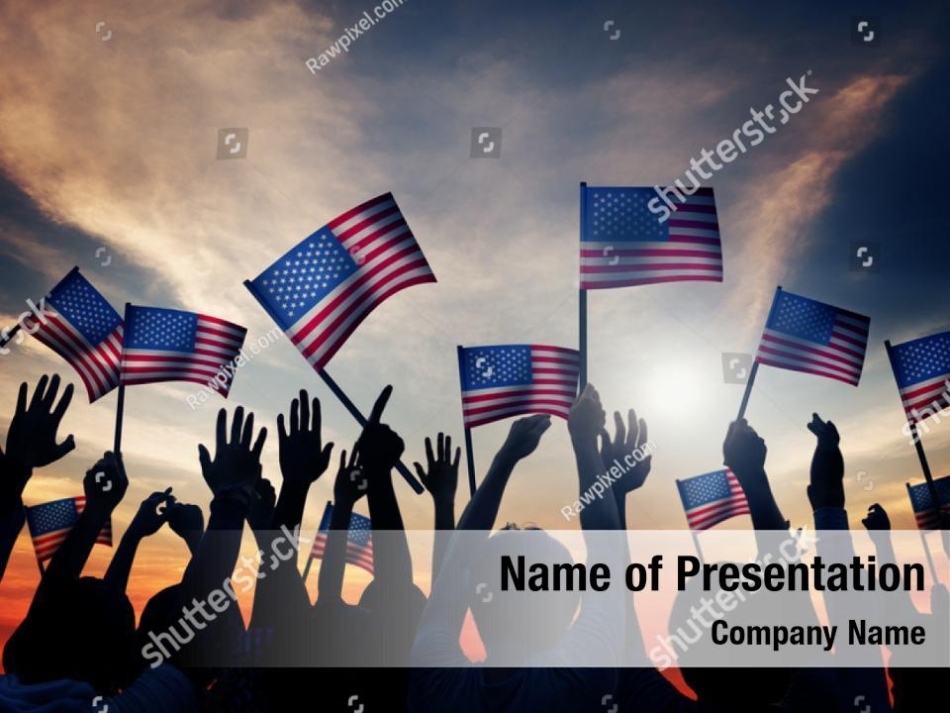 Patriotism American Flag Waving Powerpoint Template – Patriotism American Flag Waving Powerpoint Intended For Patriotic Powerpoint Template