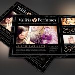 Perfume Store Flyer Template On Behance Intended For Boutique Flyer Template Free