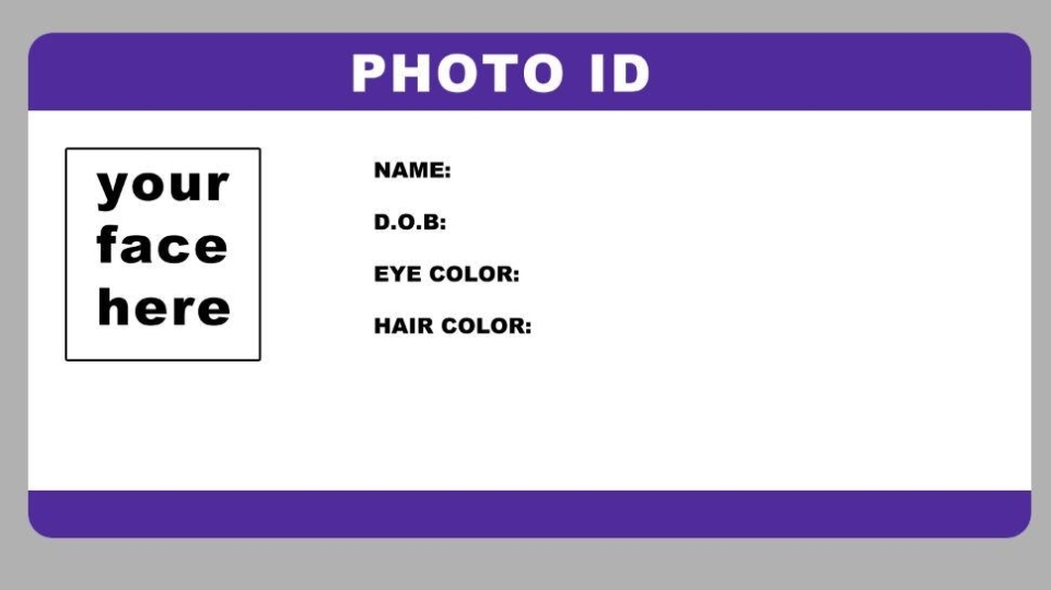 Photo Id Template By Rookstock On Deviantart With Photographer Id Card Template