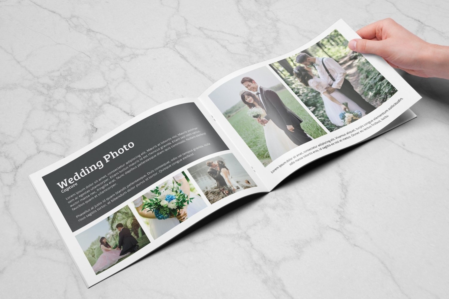 Photographer Portfolio Brochure, Photoshop Template (649276) | Brochures | Design Bundles Regarding Photography Flyer Templates Photoshop