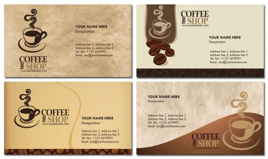 Photoshop Coffee Business Cards Design For Coffee Business Card Template Free