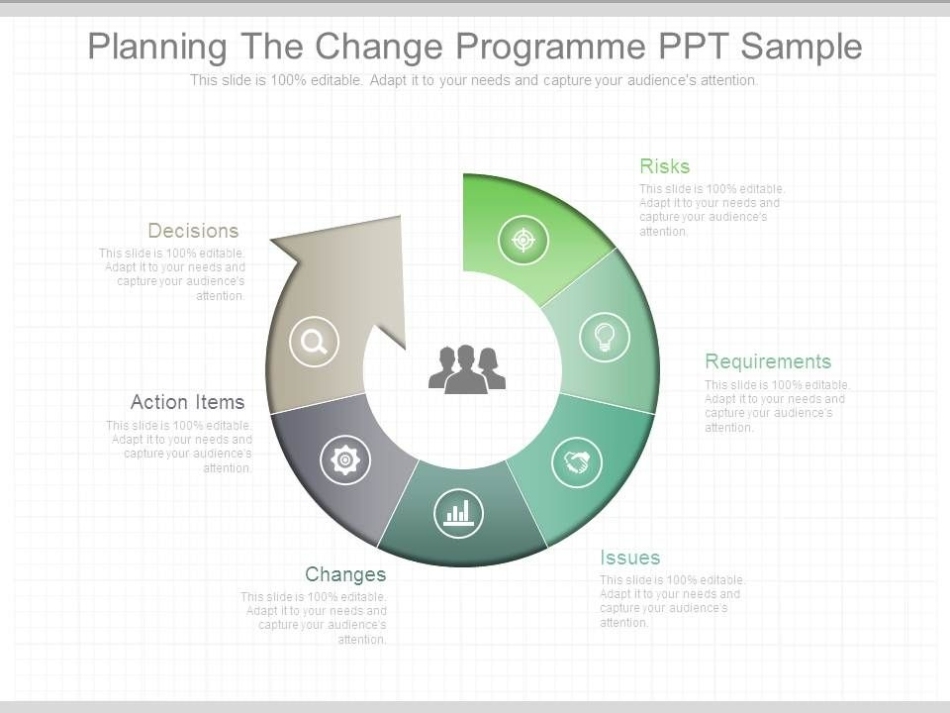 Planning The Change Programmed Ppt Sample | Powerpoint Presentation Designs | Slide Ppt Graphics With Change Template In Powerpoint