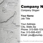 Plaster Business Card Throughout Plastering Business Cards Templates