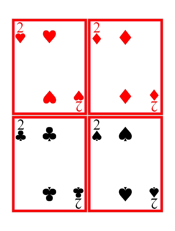 Playing Cards Symbols - Cliparts.co throughout Playing Card Design Template