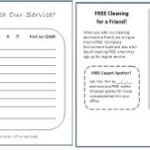 Postcard And Comment Card Templates For Commercial Cleaning Companies Pertaining To Comment Cards Template