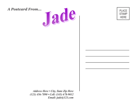 Postcard Template 5 Within Usps Business Reply Mail Template