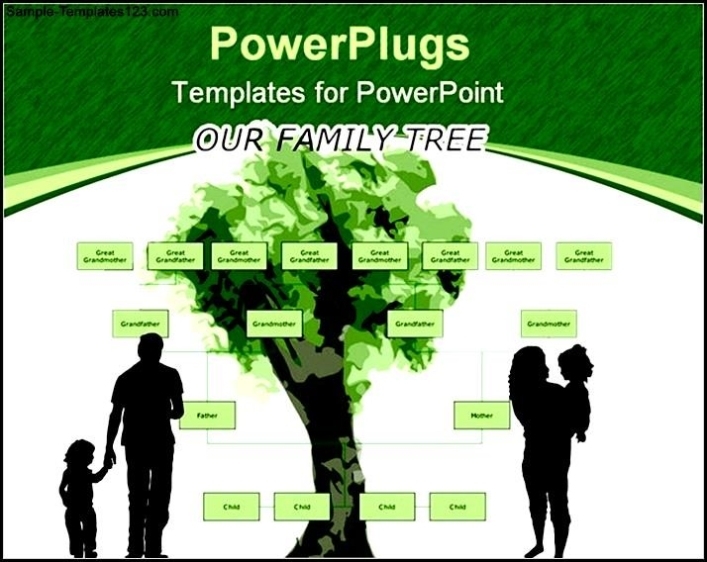 Powerpoint Family Tree Template Sample - Sample Templates - Sample Templates Throughout Powerpoint Genealogy Template