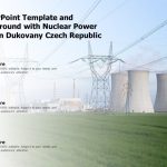 Powerpoint Template And Background With Nuclear Power Station Dukovany Czech Republic Inside Nuclear Powerpoint Template
