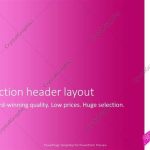 Powerpoint Template: Pink Breast Cancer Ribbon With Sparkly Flowers On A Pink And White For Breast Cancer Powerpoint Template