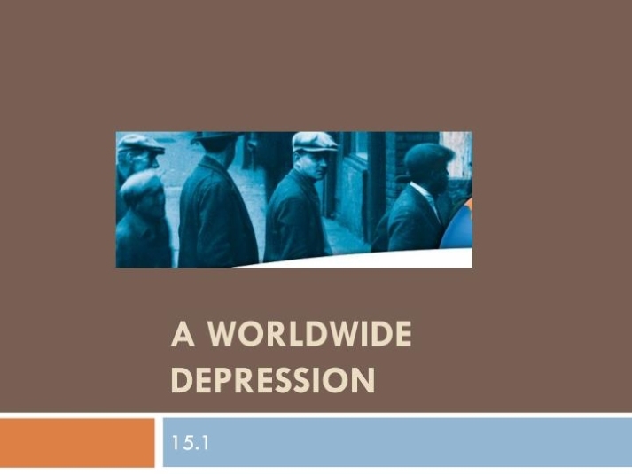 Ppt – A Worldwide Depression Powerpoint Presentation, Free Download – Id:2445041 With Depression Powerpoint Template