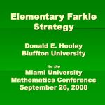 Ppt – Farkle Powerpoint Presentation, Free Download – Id:4025249 With Regard To University Of Miami Powerpoint Template