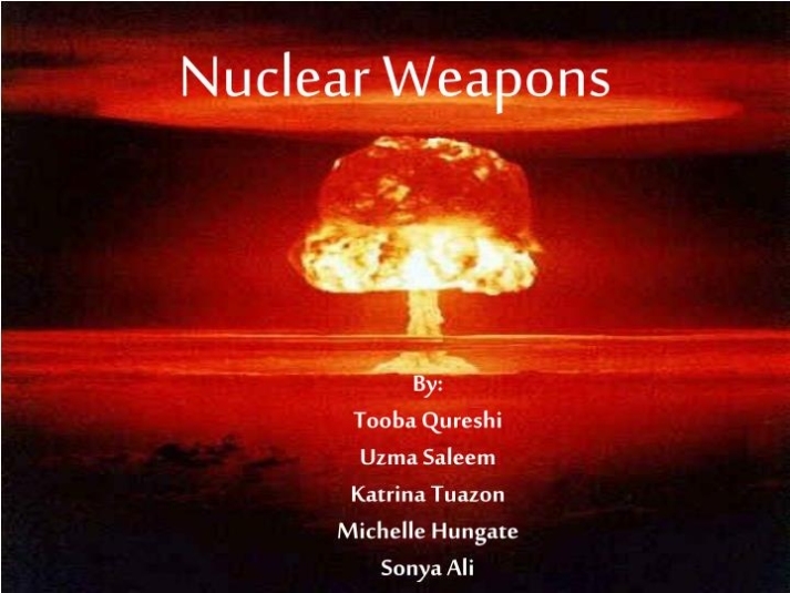 Ppt – Nuclear Weapons Powerpoint Presentation, Free Download – Id:4768113 For Nuclear Powerpoint Template