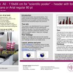 Ppt – Template A0 – 119X84 Cm For " Scientific Poster" – Header With Font Mundo Sans Or Arial Inside Powerpoint Poster Template A0