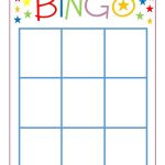 Printable Bingo Cards Blank 3X3 – Printable Bingo Cards For Template For Game Cards