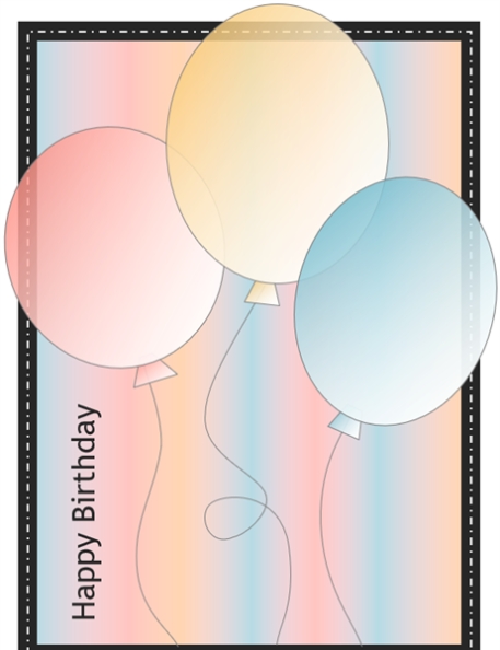 Printable Birthday Cards Quarter Fold – Printable Birthday Cards With Foldable Birthday Card Template